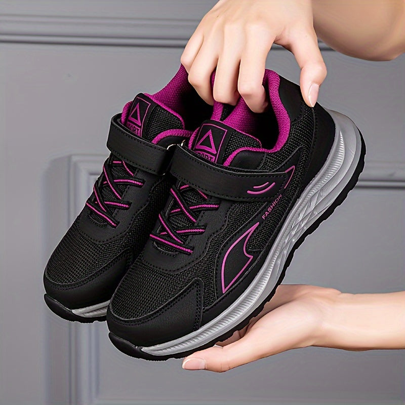Women's Mesh Sports Shoes Breathable Low Top Running Sneakers