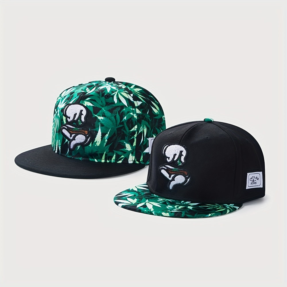 Men's Hip Hop Flat Brim Hat
