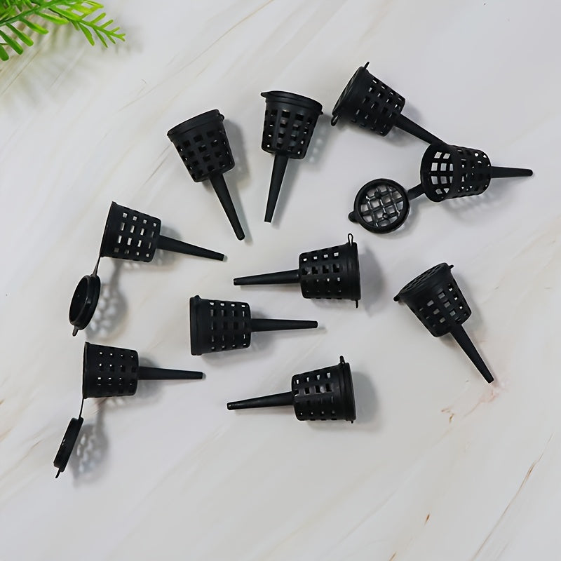 10pcs Plastic Bonsai Fertilizer Box with Lid