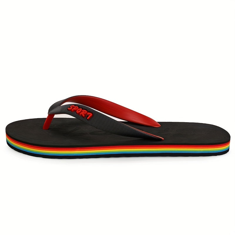 Men's Slip On Flip-flops, Beach Slippers