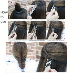 Magic Hair Braiding Tools Wavy Braids Roller Hair Styling Maker DIY Hair Accesso