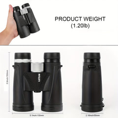 12x42 Powerful Long Range Binoculars Portable Professional HD Telescope