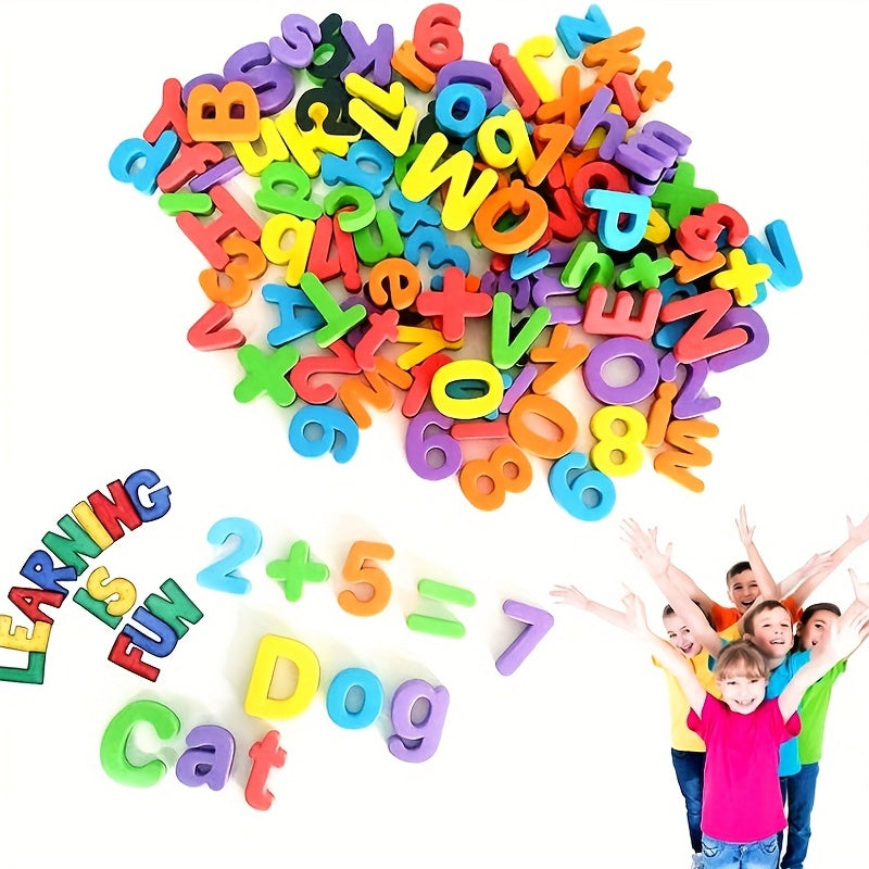 Magnetic Letter & Number Stickers Educational Toys