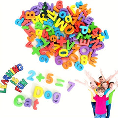 Magnetic Letter & Number Stickers Educational Toys