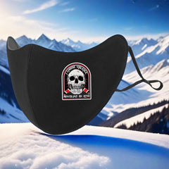 Plush Warm Mask '5839 I Choose Violence BJJ' Cold Wind Protection Eye Coverage