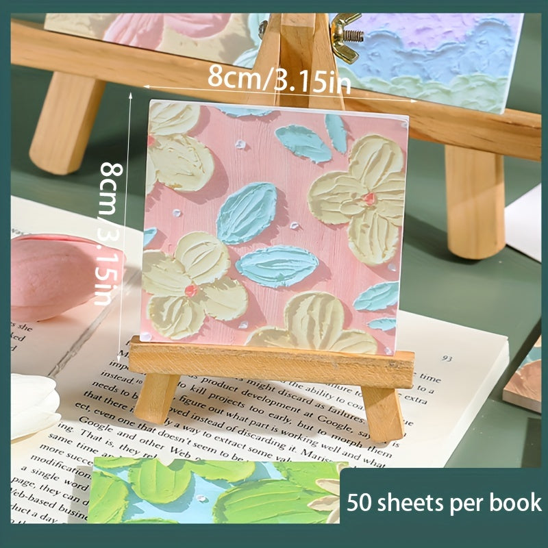 3D Painting Stick Sticky Note Book