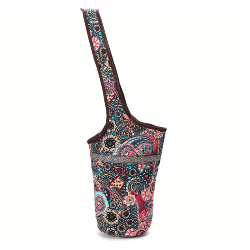 One Shoulder Yoga Storage Bag Portable Fitness Canvas Bag