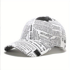 Spring Summer Oil Painting Baseball Cap All match Retro Peaked Cap