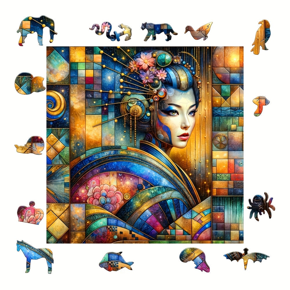 Animal Illusion Puzzle - Wooden 3 Year Old Gift