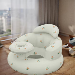 Kids Inflatable Learning Sofa Chair Portable Soft Comfortable Plastic