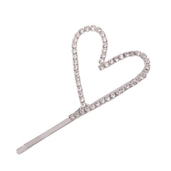 Rhinestone Hairclip Metal Alloy Hairpin Barrette for Party Prom Wedding