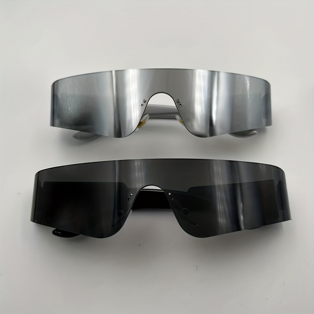 Men's Rimless Sunglasses Windproof Cycling Sports Eyewear