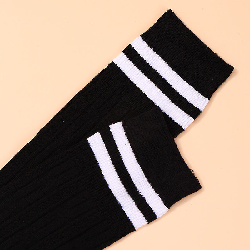 Striped Over Knee Socks for Women
