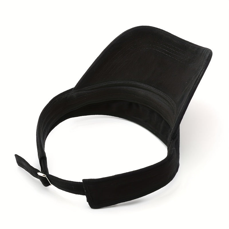Men's Street Letter Embroidery Sun Protection Cap