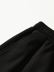 Men's K Pattern Print Cropped Cargo Pants