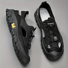 Men's Durable No Tie Sandals for Hiking Trekking