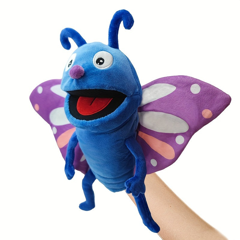 Insect Animal Hand Puppet Butterfly Bee Soothing Toy Doll Eagle Doll