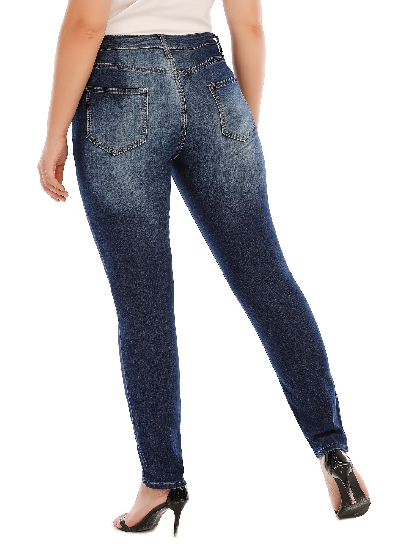  Skinny Jeans High Rise Slim Stretch Pants
