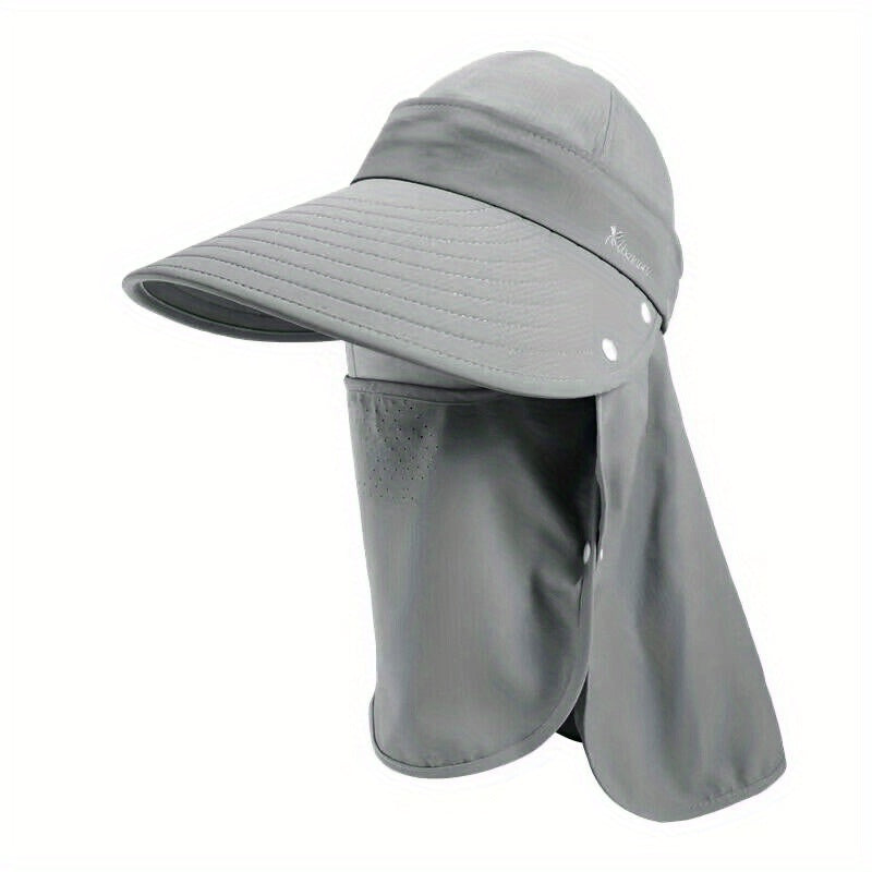 UV Protection Boonie Hat with Neck Flap - Wide Brim Sun Hat