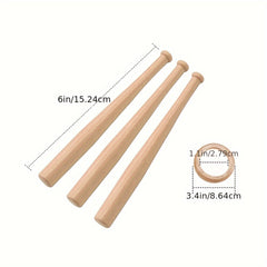 Wooden Baseball Display Holder - Baseball Stand for Sports Players