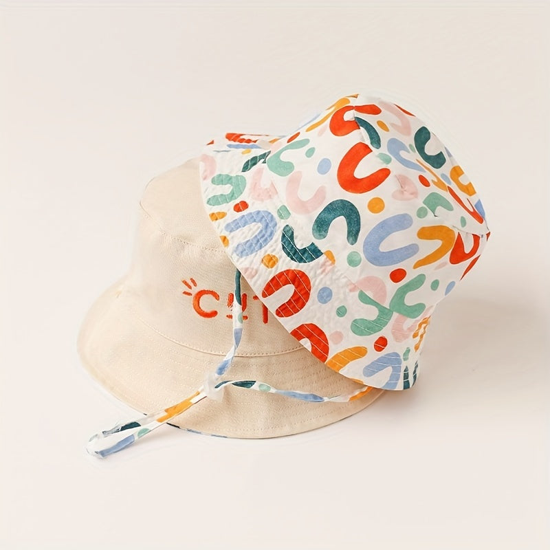 Kids Double Sided UV Protection Sun Hat