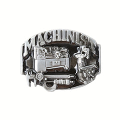 Machine Tool Craftsman Belt Buckle Men's Casual Decoration
