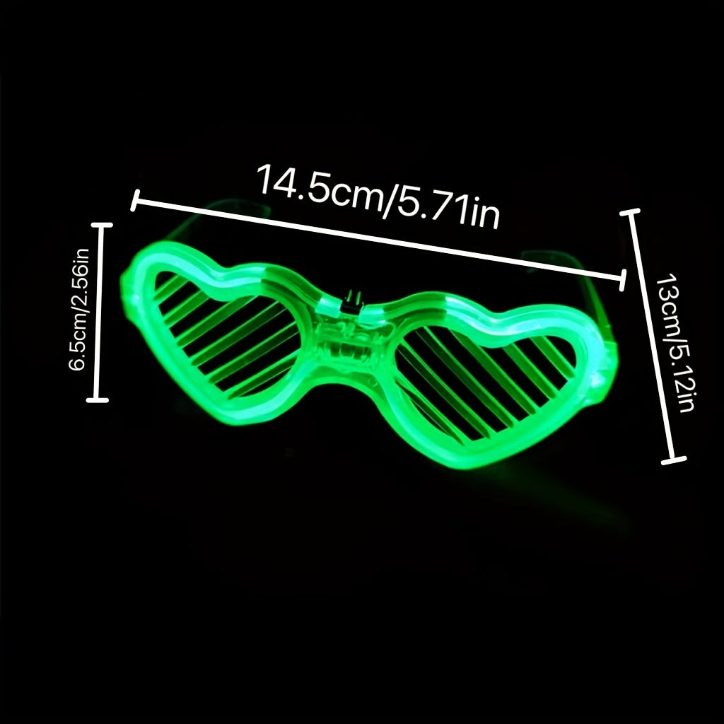 Luminous Glasses for Parties/Festivals with LED Music Lights