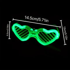 Luminous Glasses for Parties/Festivals with LED Music Lights