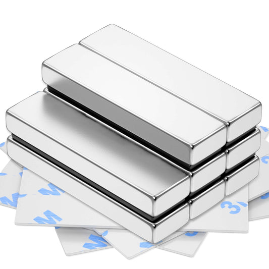 14pcs Neodymium Magnets Heavy Duty Rare Earth Rectangular Bars 10 40mm
