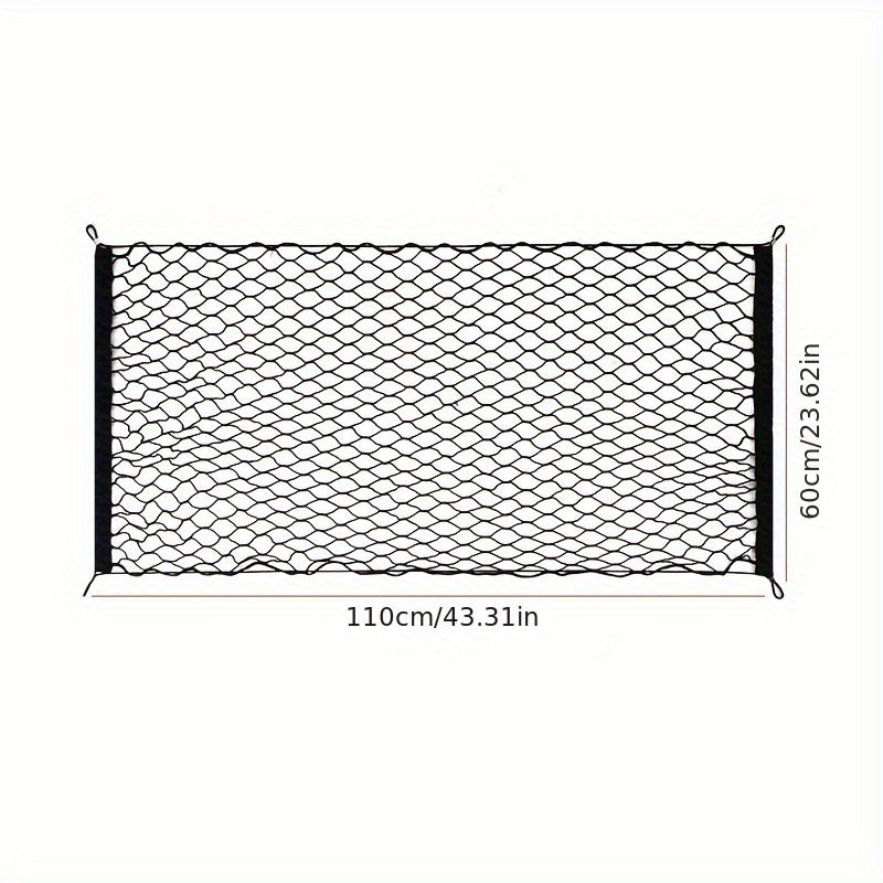 Car Sundries Storage Mesh Bag Double Single Layer Organizer
