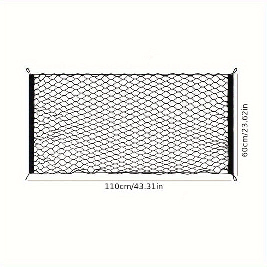Car Sundries Storage Mesh Bag Double Single Layer Organizer
