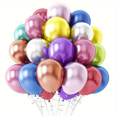 Metal Pearl Balloons 30 48 Cm 10 Colors Latex Balloons Birthday