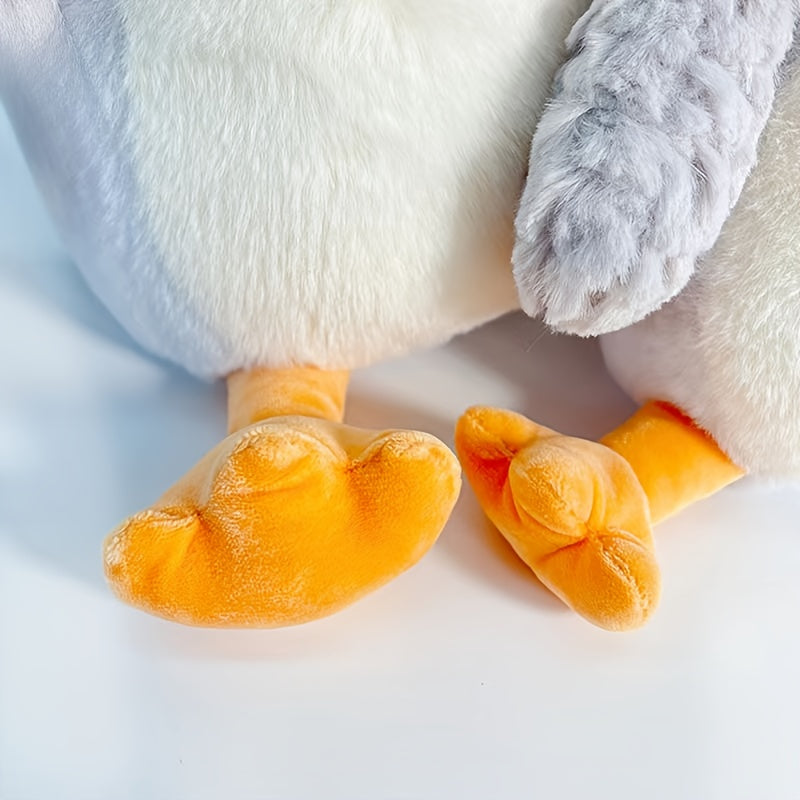 11.81in Owl Plush Light Gray - Perfect for Christmas & Halloween