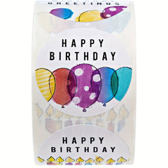 500pcs Happy Birthday Reward Stickers Adults Christmas Holiday Decor