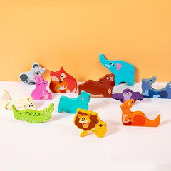 Wooden 3D Puzzle Set for Kids Educational