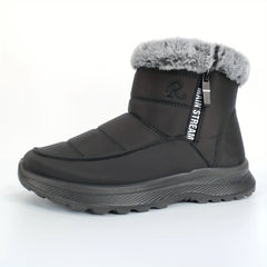 Women's Soft Non-slip Snow Boots Comfortable Medium Tube Shoes