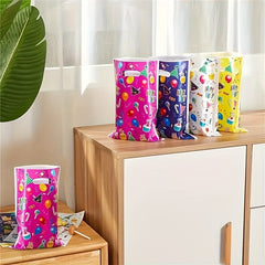 10pcs Birthday Party Gift Bag Plastic Packaging Cartoon Party Supplies