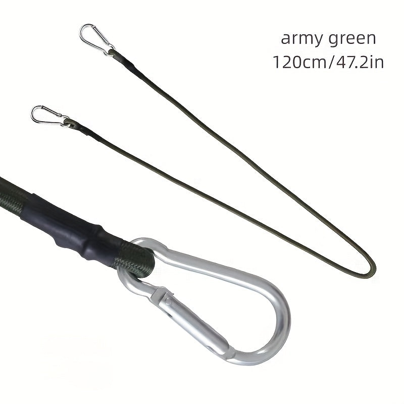 Elastic Bungee Cords 8mm with Carabiner Buckle