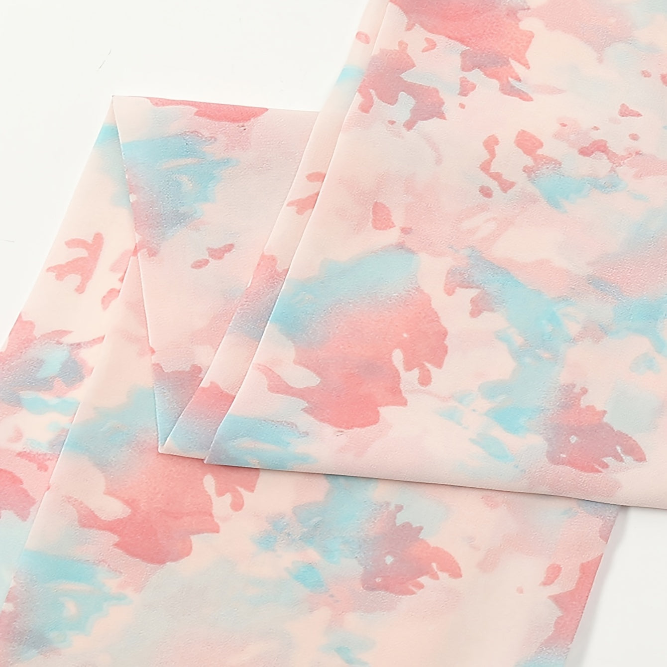 Chiffon Sunscreen Scarf Fall Winter Ladies Warm Printing Soft Silk Scarf