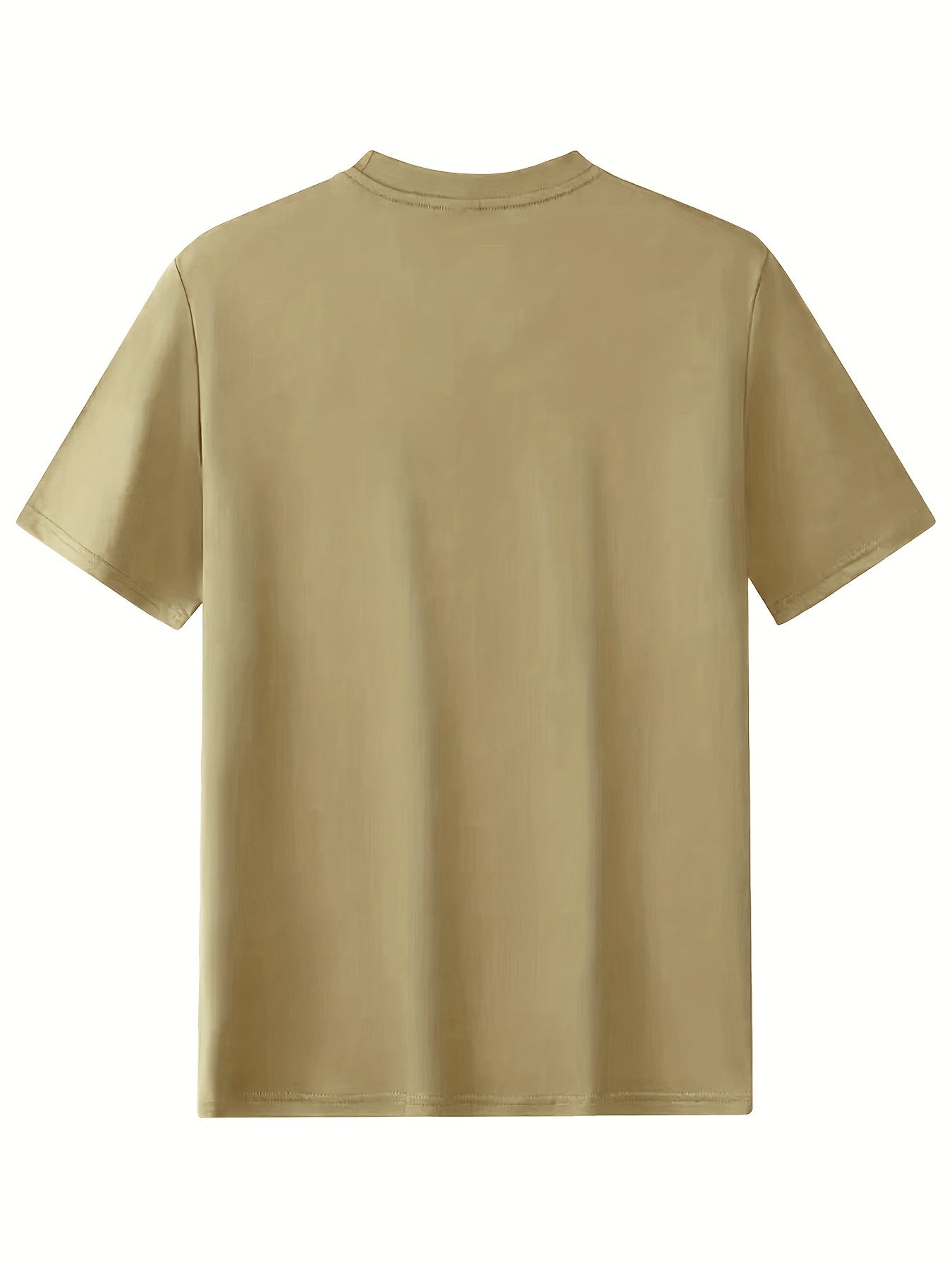 Eagle Print Men's Graphic Crew Neck Active Tshirt