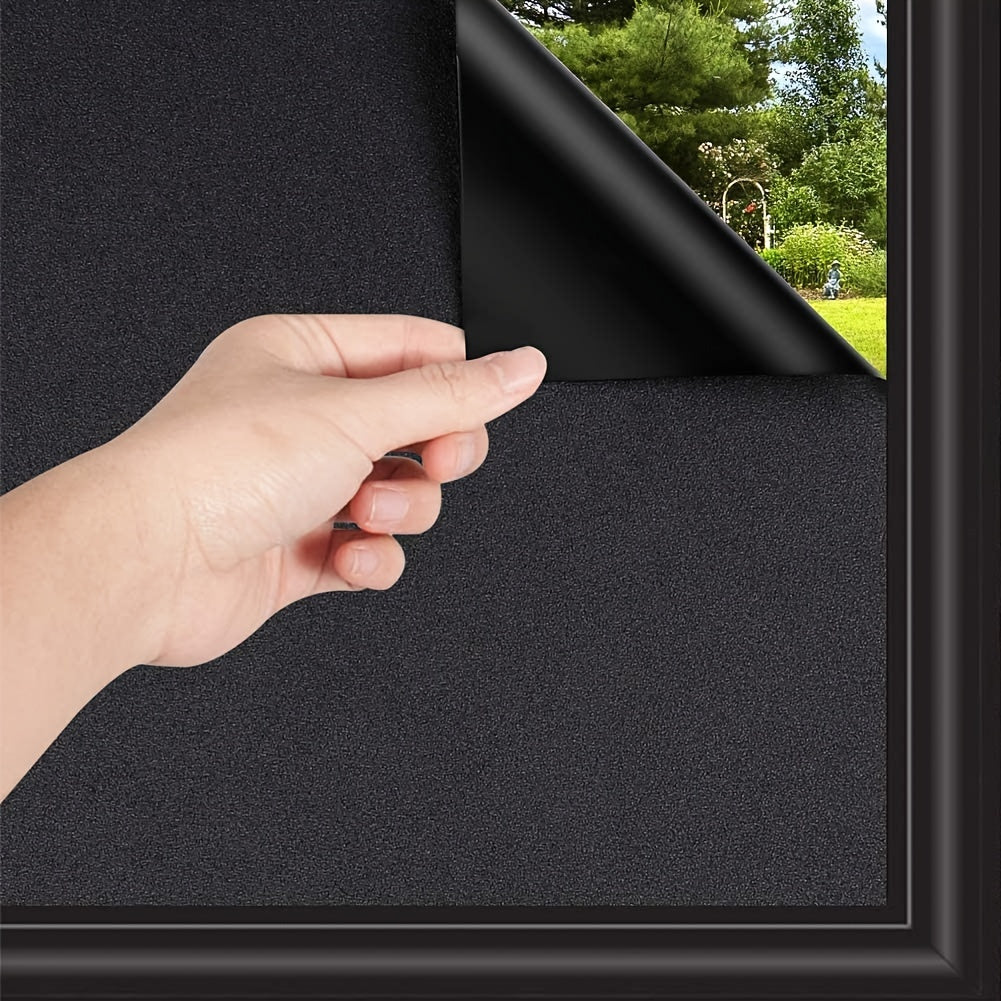 Blackout Privacy Window Film Opaque Frosted Glass Film