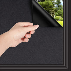 Blackout Privacy Window Film Opaque Frosted Glass Film