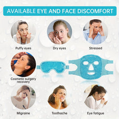 Gel Cooling Ice Face Eye Mask for Puffiness & Dark Circles