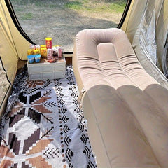 Retro Camping Blanket Sofa Car Blanket Picnic Mat