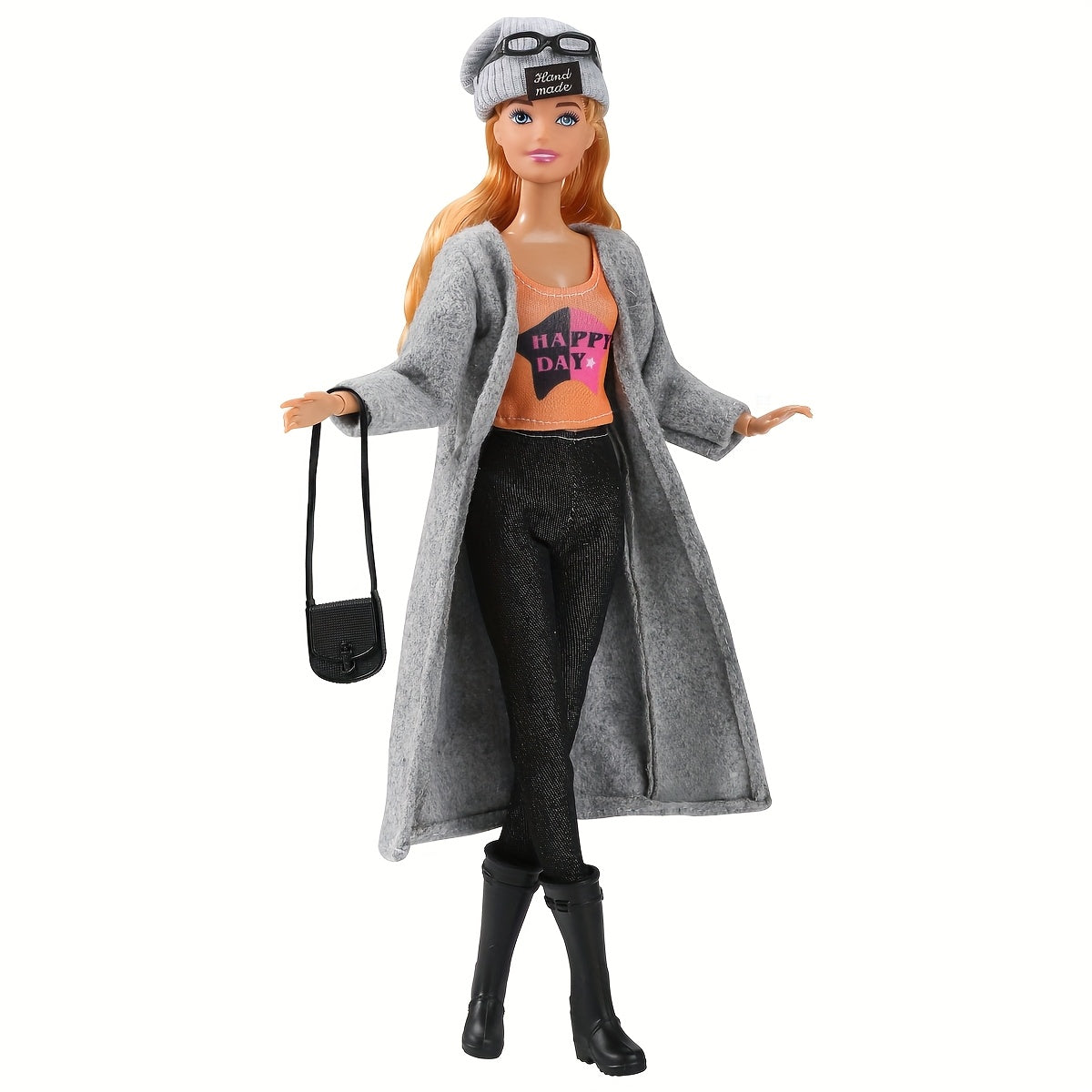 Girl Doll Clothes 7pcs Set Windbreaker Jacket Sleeveless Inner Layer