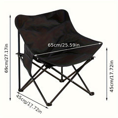 Portable Widened Moon Chair Camping Folding Chair