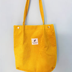Casual Solid Shoulder Bag All Match Storage Handbag School Bag