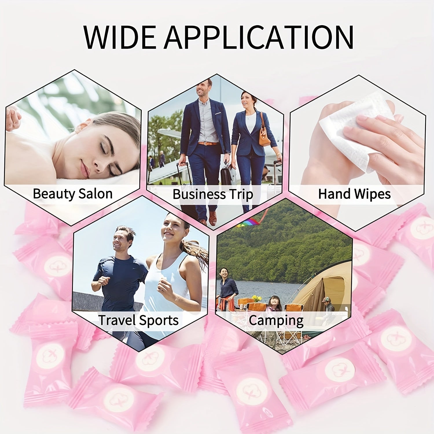 Compressed Towels Disposable Portable Face Towel Mini Tablets Cotton Coin Tissue
