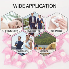 Compressed Towels Disposable Portable Face Towel Mini Tablets Cotton Coin Tissue