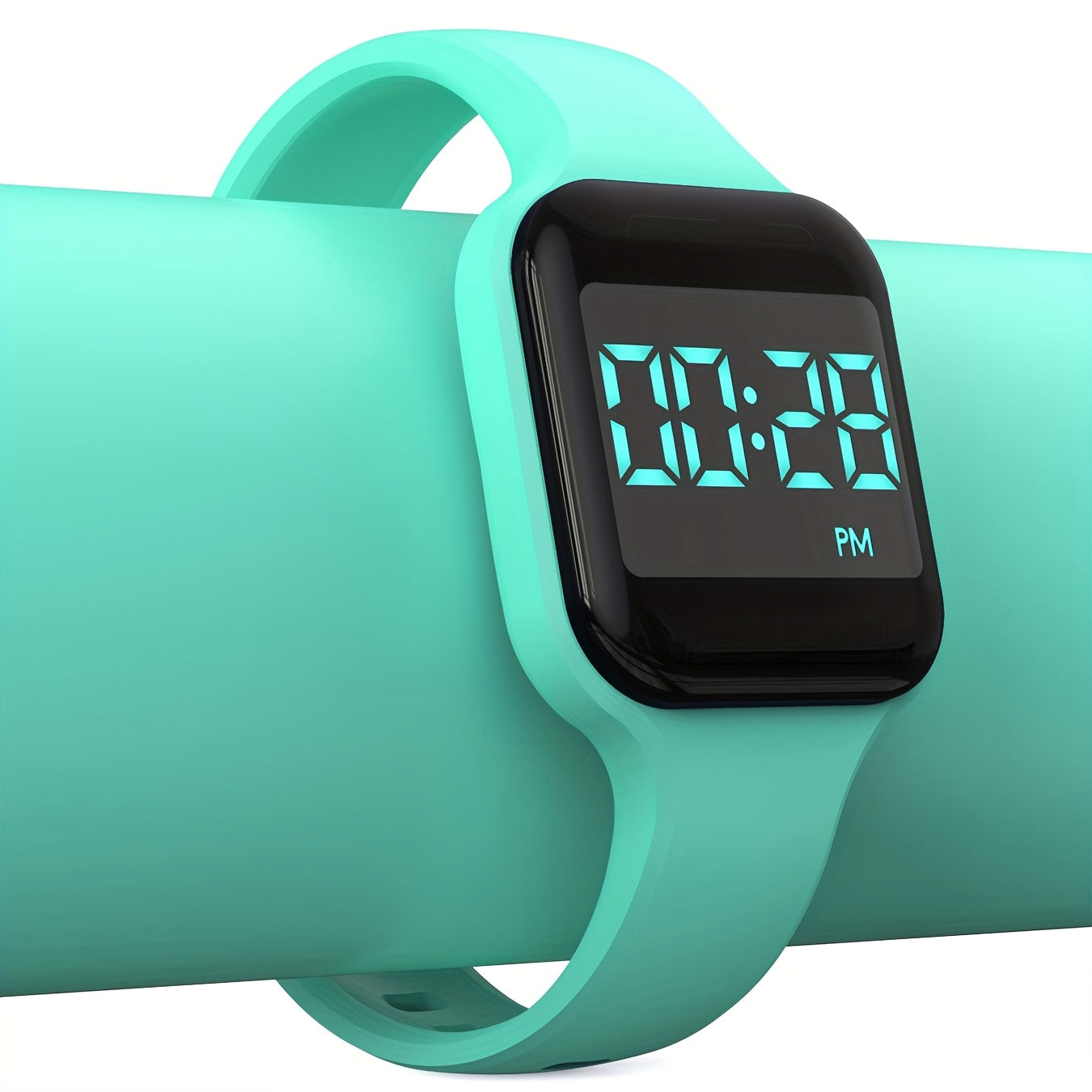 Colorful LED Digital Kids Watch with Timer Alarm Clock Stopwatch Pedometer